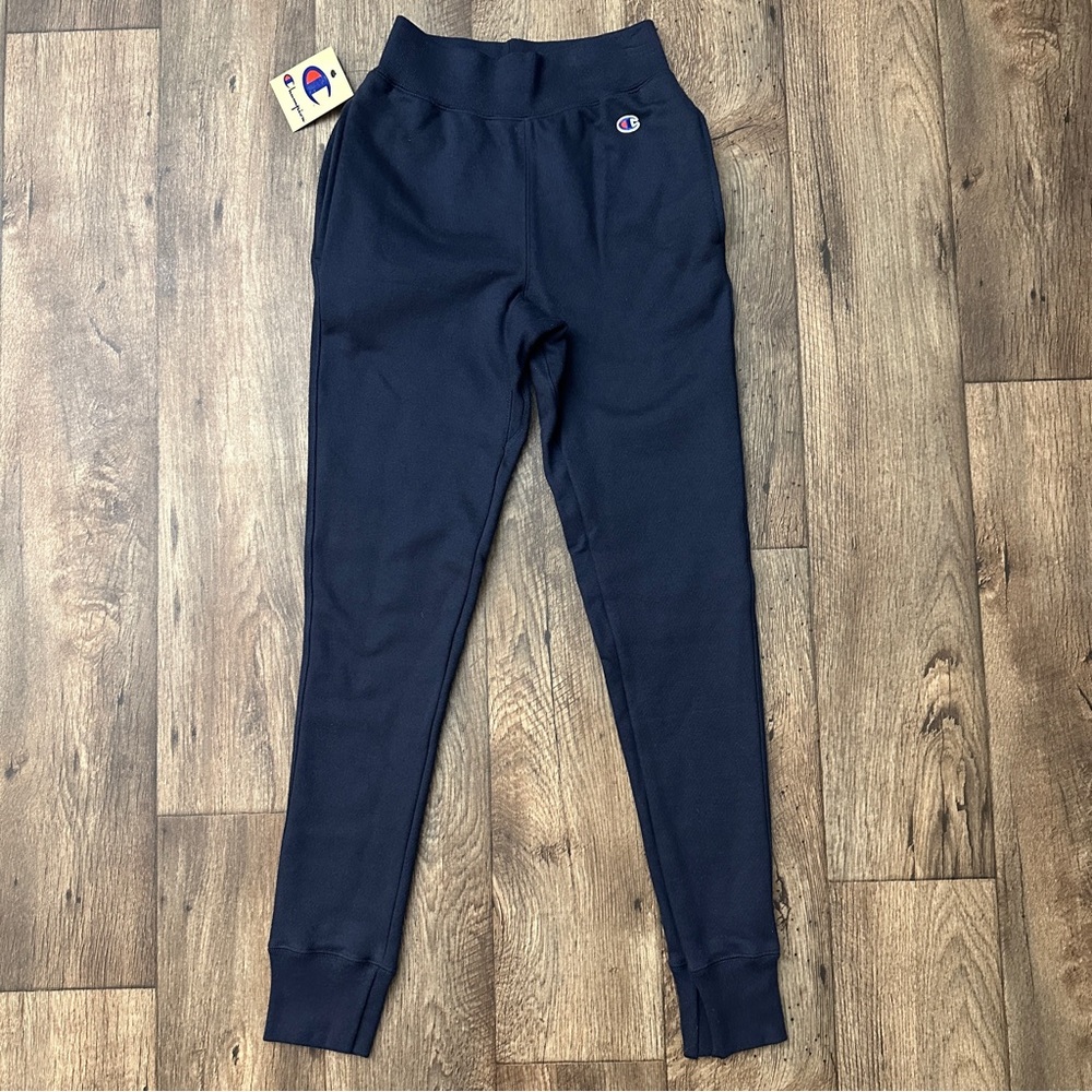 Champion Reverse Weave Jogger Sweatpants Men’s Size XS Navy Blue